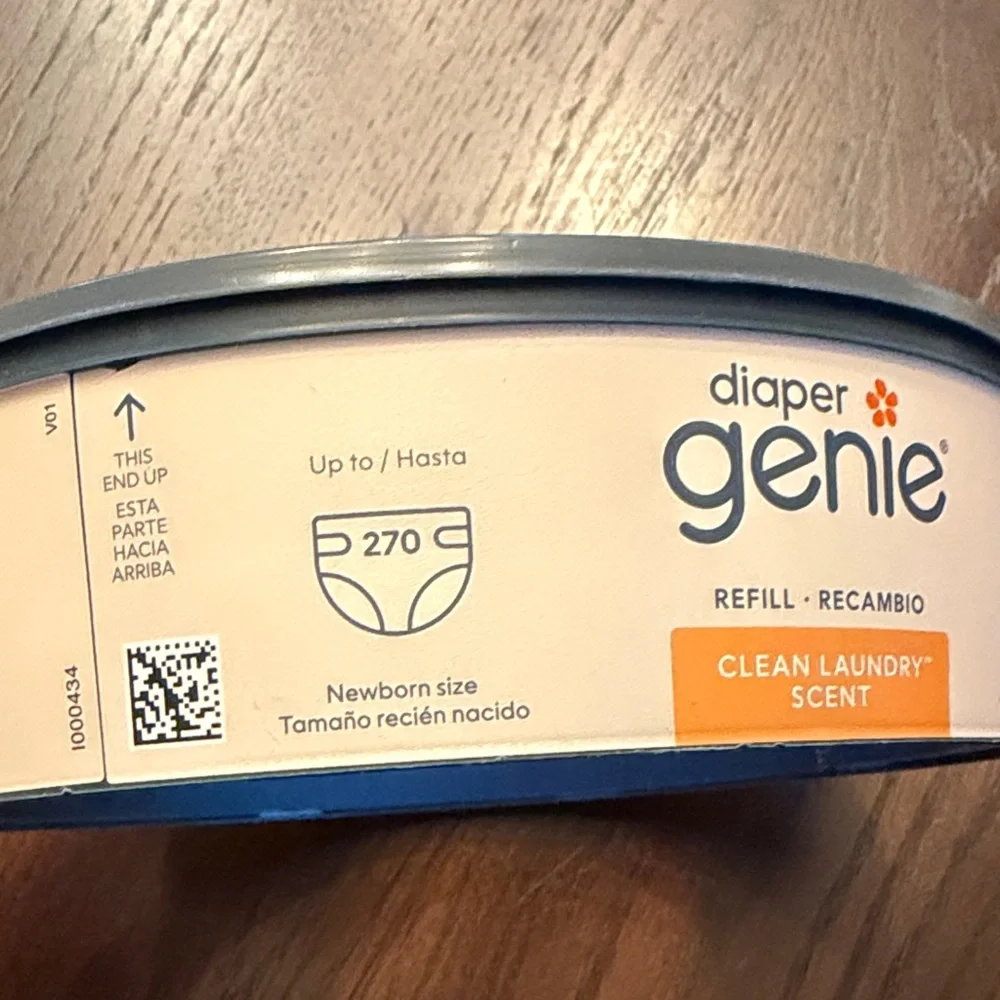 Diaper Genie Refill + 2 4-packs Carbon Odor Filters Bundle
